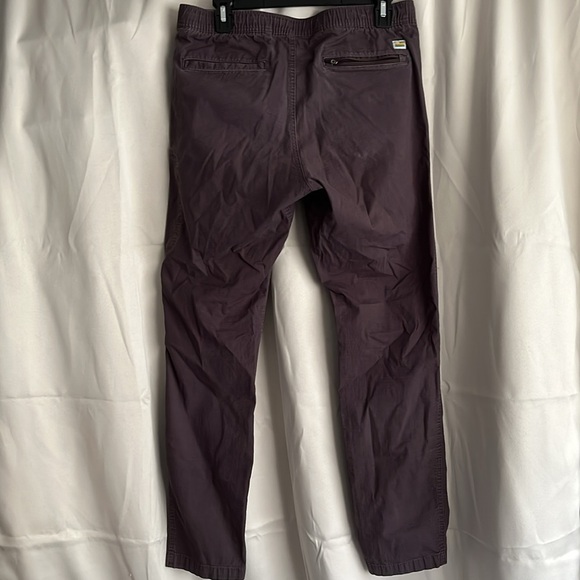 Vuori Ripstop Climber Pant Organic Cotton Gray Charcoal Size Medium - Picture 3 of 6